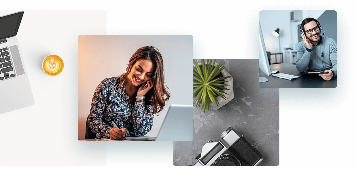 DigIce - Digital Alliance - Kollage - Unser Team und unsere Werte